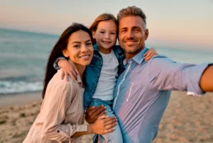 family holiday photo