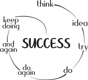 keep trying