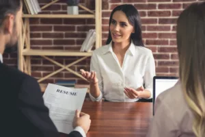 non traditional job interview
