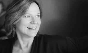 Black and White Women Candid Portrait